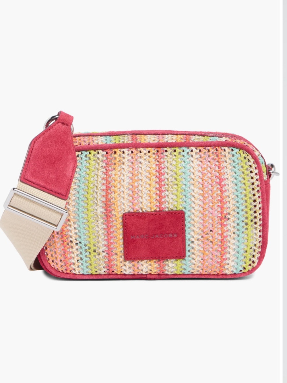 Marc Jacobs Crossbody Camera Bag- Rhubarb